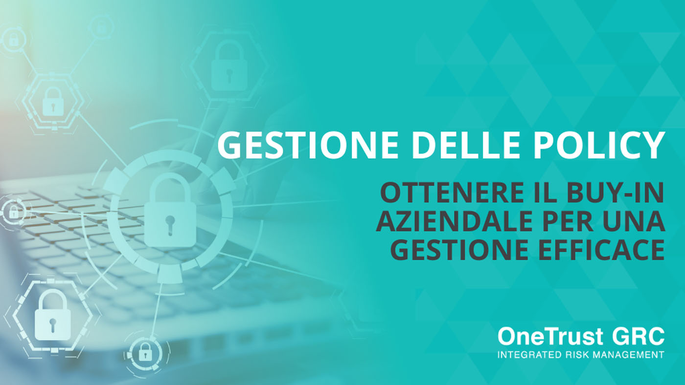 Gestione delle Policy - OneTrust GRC