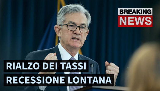 FED Powell rialzo tassi recensione lontana