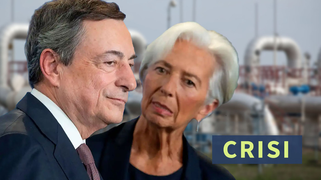 Lagarde Draghi Italia Crisi