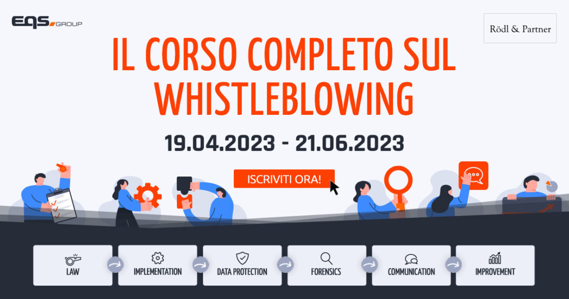 EQS Corso Completo Gratuito sul Whistleblowing