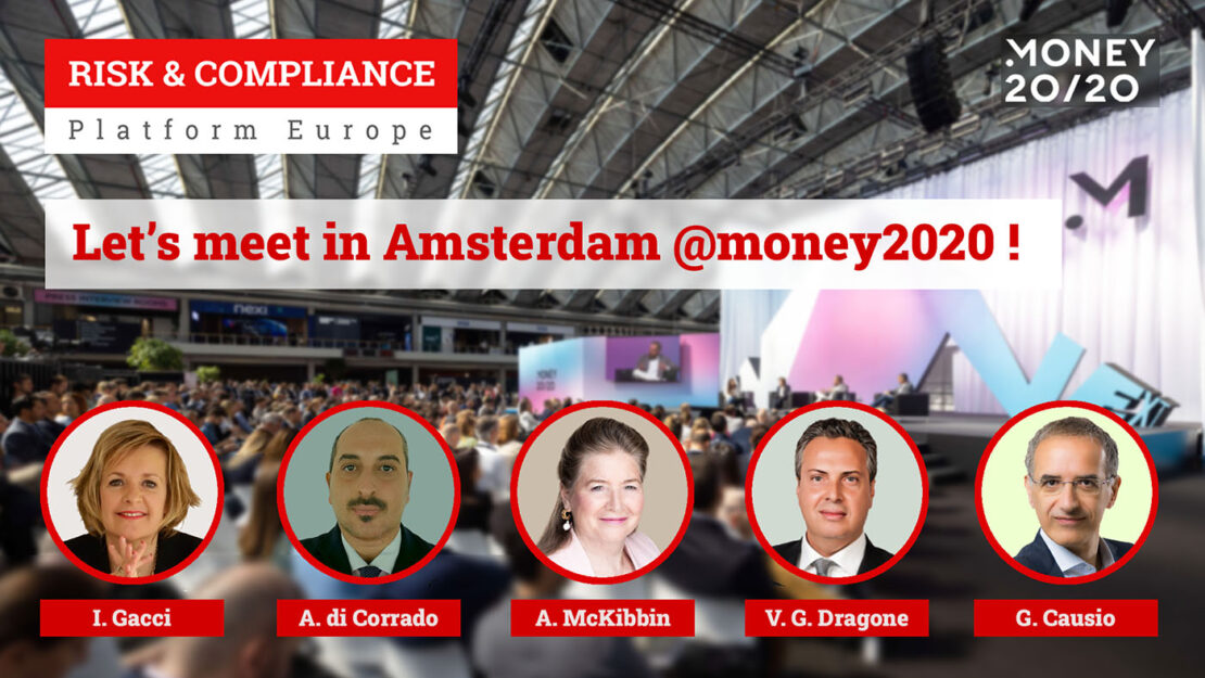 meet us at money2020 risk compliance