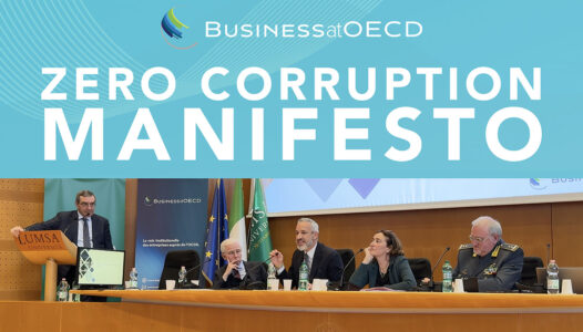 Video Highlights "Zero Corruption Manifesto" presentato a Roma dal Business at OECD (BIAC)