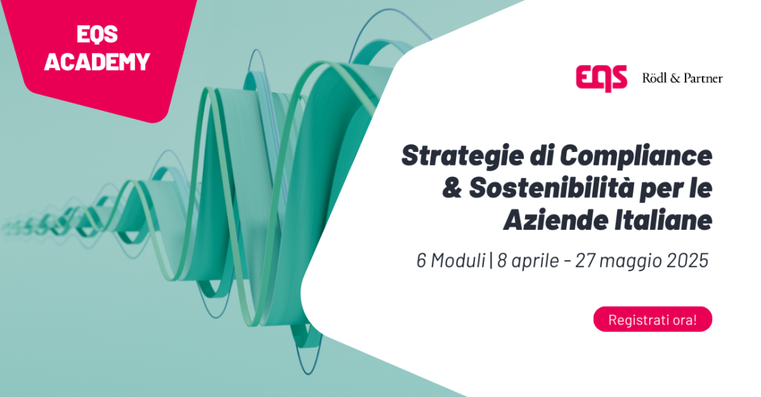 EQS Academy| Strategie di Compliance & Sostenibilità per le Aziende Italiane
