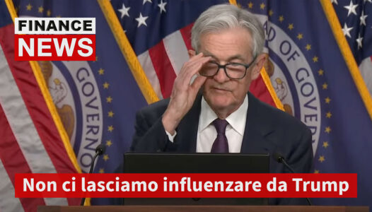 La FED non tocca i tassi. Powell: “le critiche di Trump non influiscono sul nostro lavoro”