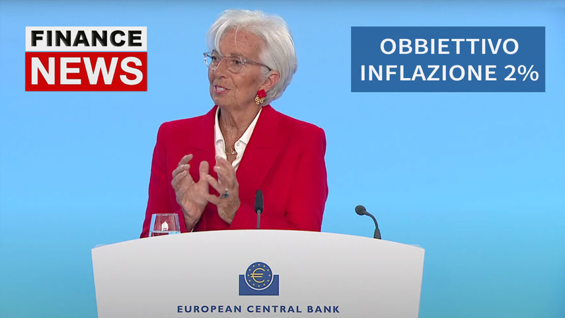 Lagarde prosegue con i tagli di tasso: “Sono determinata a concludere il mio mandato”