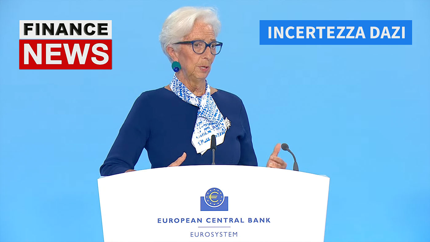 Lagarde: tassi invariati, solo un deal sui dazi chiarirà l'incertezza