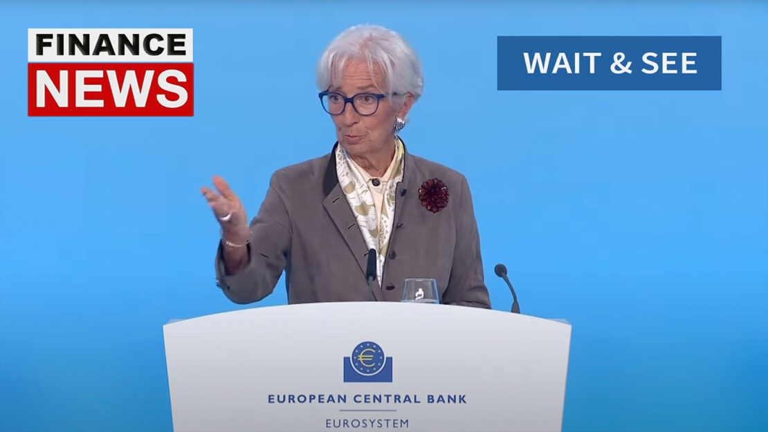 BCE in 'stand by': ma è una pausa, non uno stop ai tagli di tasso