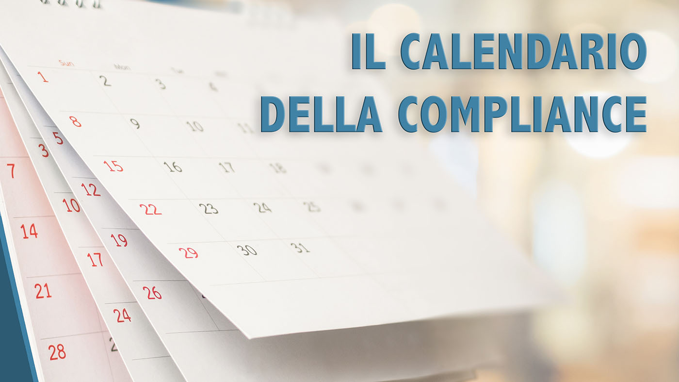 Il calendario della compliance: come gestire attività ricorrenti e scadenze